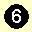 circle with a 6