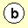 circle with a b