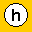 circle with a h