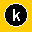 circle with a k