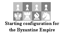 Text Box:  
Starting configuration for the Byzantine Empire

