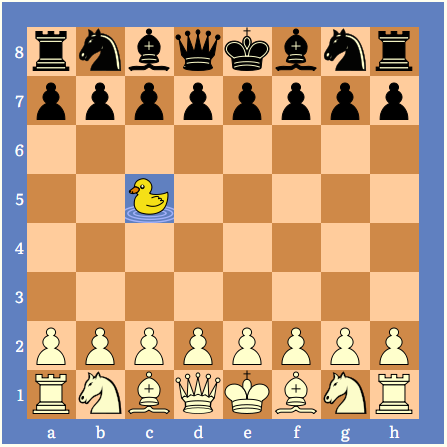 lança Duck Chess, Seirawan Chess, Setup Chess 