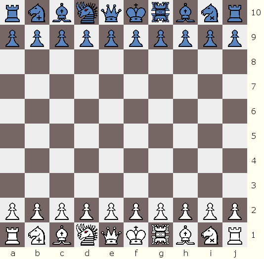 Start Position for Octopus Chess