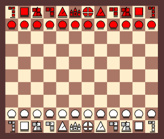 Preset for Janus Kamil Chess with Abstract pieces