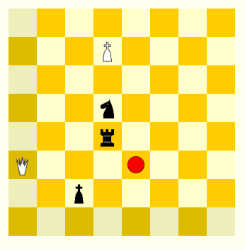 Chess but if a piece lands on an opposing piece, no capture is