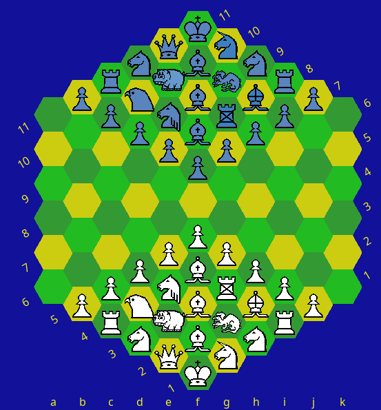 Hexes 6-Pawn rules: Notation